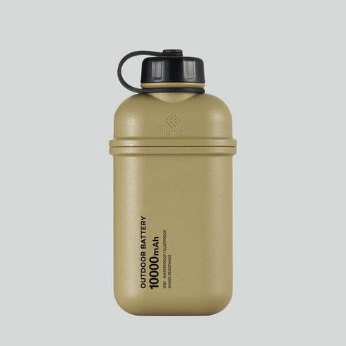 日本NESTOUT Outdoor Battery 10000mAh 軍事風行動電源 防水防塵防震